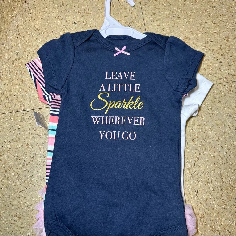 NWT Lot Bundle 9pc Baby Infant Girl Summer Dress‎ Bodysuit Romper Carters 9m